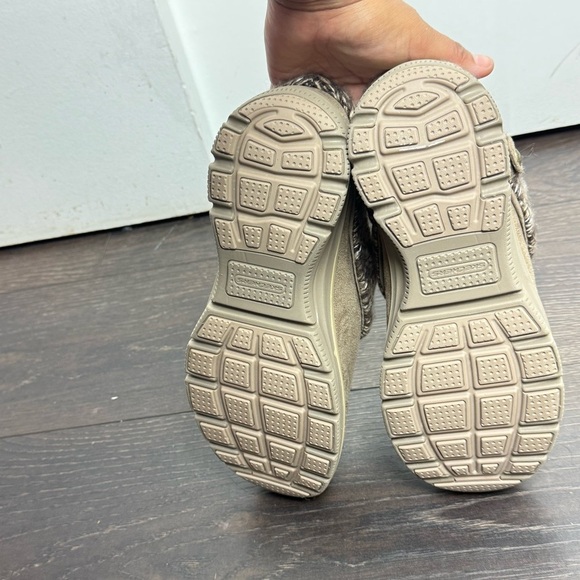 Skechers Cozy Tan Slip-On Women's Shoes - Picture 2 of 4